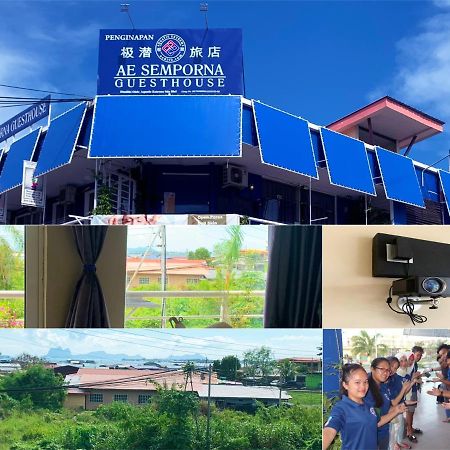 Ae Semporna Guesthouse 极潜旅店 Esterno foto